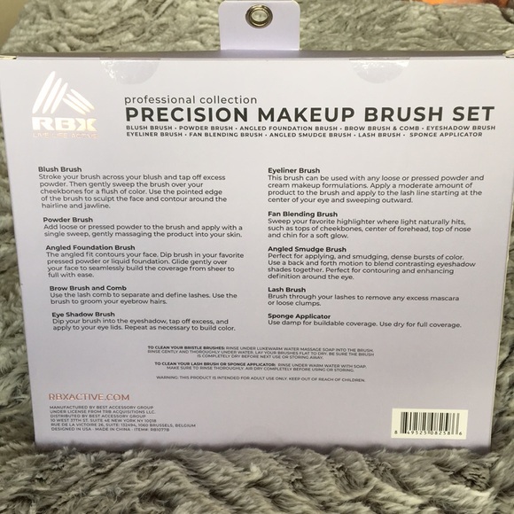 •Reebok Precision Make-up Brush Set• - Picture 2 of 2
